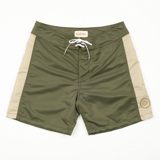 Freenote Cloth Diablo Boardshort Green Combo