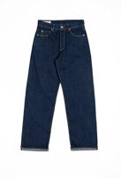Blackhorse Lane Ateliers SE6 Classic Wide Indigo 15oz Italian Rinse Selvedge Unisex Jeans