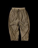 Anachronorm UTILITY NYLON TUCK EASY PANTS BEIGE