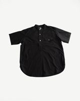 Post O'Alls 3213SB-PCB - Navy Cut Band S/S Panama Cloth