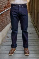 Iron Heart IH-888S-142ii 14oz Selvedge Denim Mid/High Rise Tapered Cut Jeans
