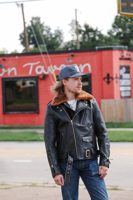 Y'2 Leather Sumi Dyed Double Riders Jacket