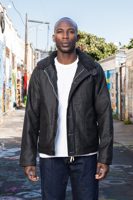 Iron Heart Alpaca-Lined N-1 Deck Jacket - IHM-35-BLK