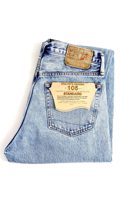 Orslow 01-1050W-99  90S STANDARD DENIM 105 SKY BLUE-4