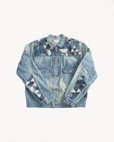 Maru Sankaku Peke MSP-4000 - Tsugihagi Selvedge Denim Jacket