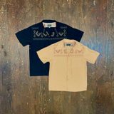 Dry Bones S/S Print Open Shirt“NATIVE PATTERN”