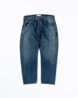 Anachronorm CONTEXT-001-5Y REGULAR TAPERED 5P PANTS INDIGO(FIVE YEAR WASH)