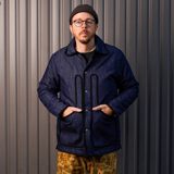 Wythe Blanket-Lined Denim Hunting Jacket