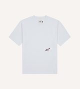 Drake's 'Blackthorn' Embroidered Short-Sleeve Hiking T-Shirt