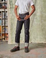 Tellason The Blubaugh- Mid Rise Slim Straight Selvedge Jeans- 14.75 oz.