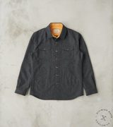 Dehen 1920 Crissman Overshirt - Abraham Moon® Merino Herringbone