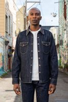 Iron Heart Selvedge Denim CPO Shirt