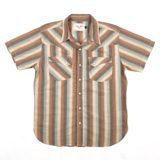 Freenote Cloth Calico S/S Dusty Desert Stripe