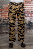 Buzz Rickson's BR42502 Buzz Rickson's Gold Tiger Stripe Trousers Short Length