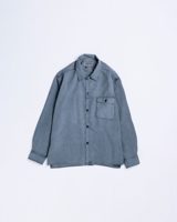 Anachronorm POLYESTER LIGHTWEIGHT SHIRTS GRAY BLUE