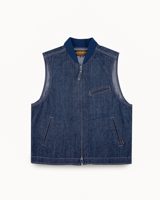 Iron Heart 10oz Selvedge Denim Work Vest