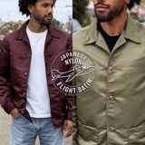 Epaulet Custom Corso Jacket In Japanese Flight Satin Nylon