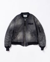 Anachronorm AGING DUAL DENIM MA-1 BLACK (AGING)