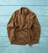 Drake's Brown Linen Gabardine Games Blazer Mk. III
