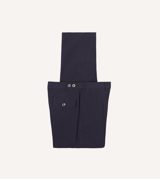 Drake's Navy Seersucker Games Trousers