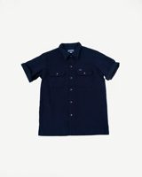 Iron Heart IHSH-445-IND - 10oz Dobby Cloth Short Sleeve Mechanic Shirt