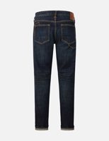 Evisu Multi-pocket Dark-toned Washed Slim Fit Jeans #2010