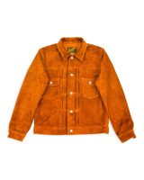 Y'2 Leather Steer Suede 2nd Type Jean Jacket