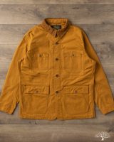 Iron Heart IHJ-148-BRN - 10oz Kurashikizome Organic Cotton Duck Chore Jacket