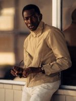 Buck Mason Khaki Mcgregor Drizzler Jacket