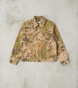 ts(s) Trucker Jacket - Camo Garment Dye Cotton Cloth
