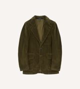 Drake's Olive Cotton Corduroy Games Blazer Mk. I