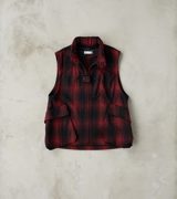 ts(s) Messenger Vest - Buffalo Plaid Wool