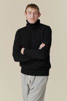 Community Clothing Men's Lambswool Roll Neck Jumper