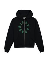 Brain Dead Collegiate Zip Up Hoodie