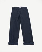 Samurai Jeans SJ52BK - Back Satin Selvedge Baker Pants