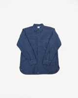 orSlow 01-8068-81 - Supima 100/2 Linen Dungaree Work Shirt