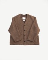 Eat Dust M-B-007 - Basic Cardigan Mohair Fleece