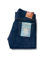 Samurai Jeans S713VXII 17OZ SLIM TAPERED-One Wash-32