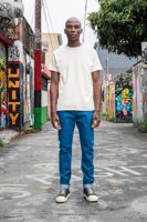 Pure Blue Japan GRE-019 14oz Greencast Indigo Denim