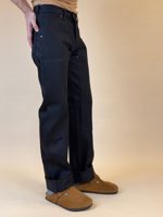 Indigofera Wendell Double Knee Work Pant 14oz Gunpowder/Sootblack Denim