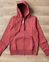 Iron Heart IHSW-10-BUR - Ultra Heavyweight Loopwheel Zip Up Hoody