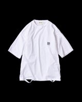 Anachronorm EMBROIDERY DAMAGED S/S T-S WHITE