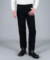 Momotaro Jeans MXJE1205 BLACK x BLACK SLIMFIT STRAIGHT