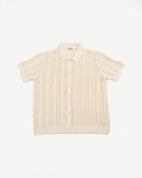 3sixteen Short Sleeve Mesh Stripe Knit Shirt