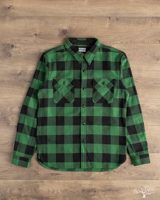 Flat Head FN-SNR-101L - Block Check Flannel Shirt