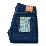Samurai Jeans S5000VX21OZII 21oz Zero Straight Selvage denim (New Model)-One Washed-30