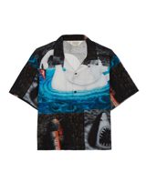 Brain Dead Copia Short Sleeve Button Down Shirt