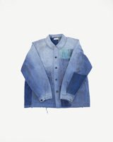 Maru Sankaku Peke MSP-4010 - French Work Boro Jacket