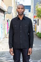 Buzz Rickson x William Gibson Black USN Chambray Shirt