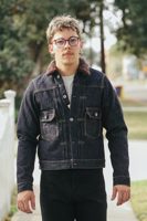 Iron Heart IHJ-151-IND 16oz Selvedge Denim Fleece Lined Type II